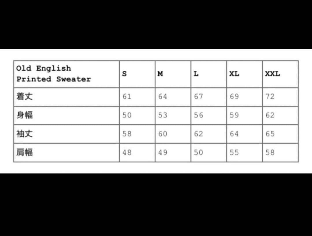 トップス Supreme Old English Printed SweaterBlack