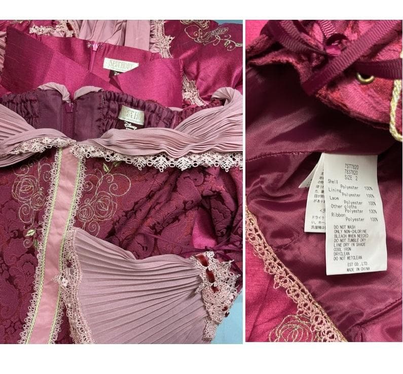 シークレットハニー 美女と野獣 ベル 愛の芽生え 仮装 ドレス コスプレ 衣装