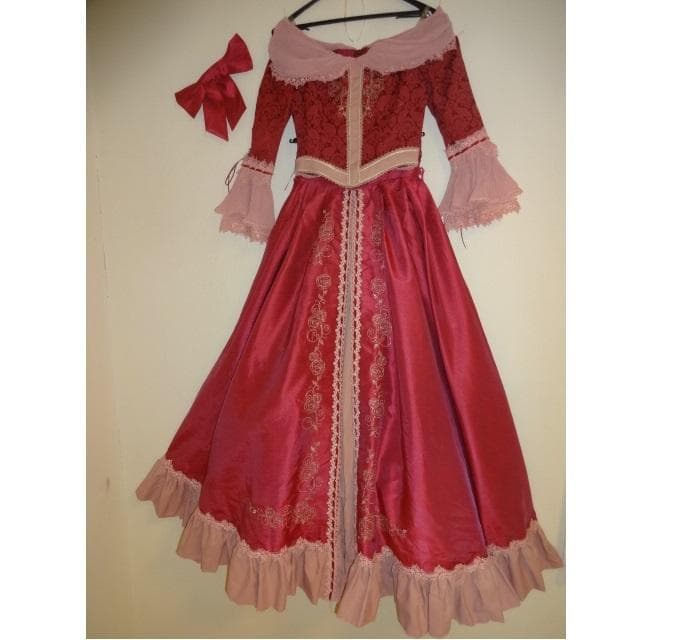 シークレットハニー 美女と野獣 ベル 愛の芽生え 仮装 ドレス コスプレ 衣装