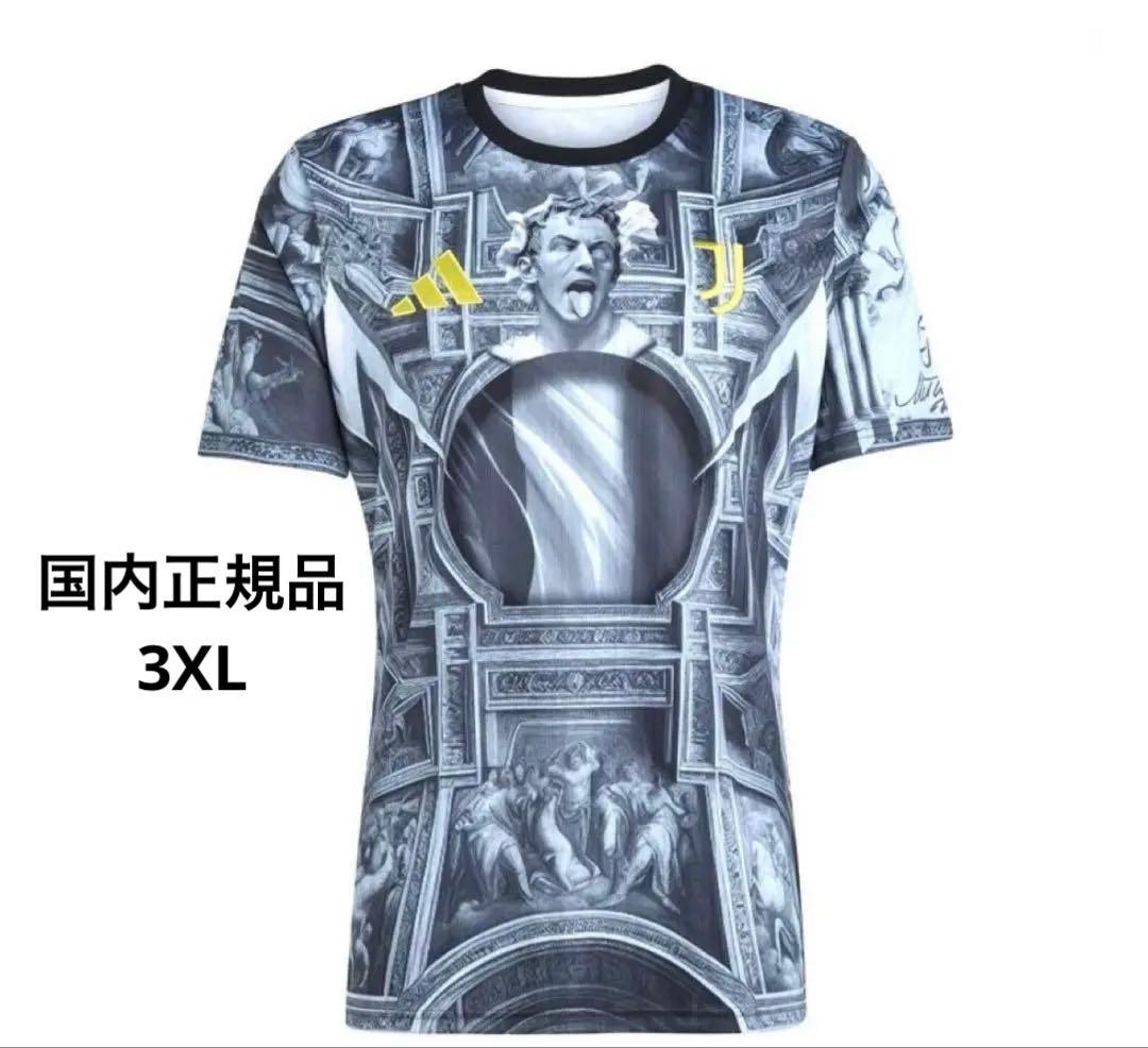 アディダス　ユベントス　プレマッチ　ウェア　デルピエロ　3XL