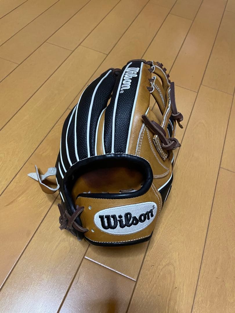 ウィルソン　Wilson　ワナビーヒーロー　軟式　内野手用　グローブ　超美品