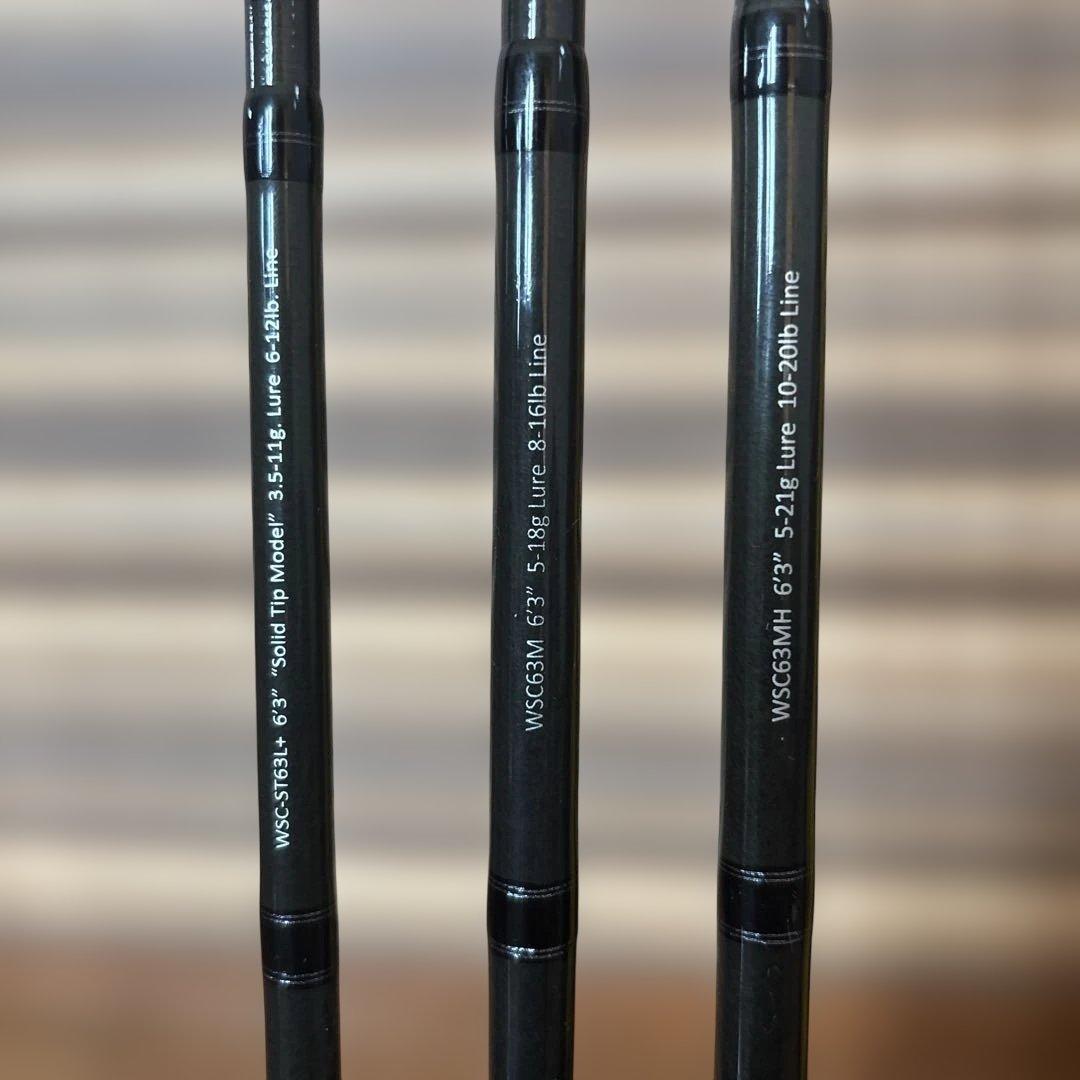 レジットデザインワイルドサイド3本ショートレングスコンセプト63L+、M、MH