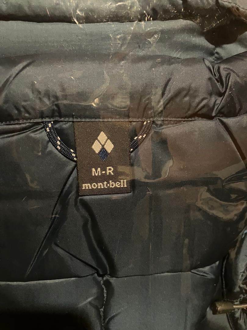 れ*ん様 mont-bell ネージュダウンパーカ ブルー M-Rサイズ（ゆった