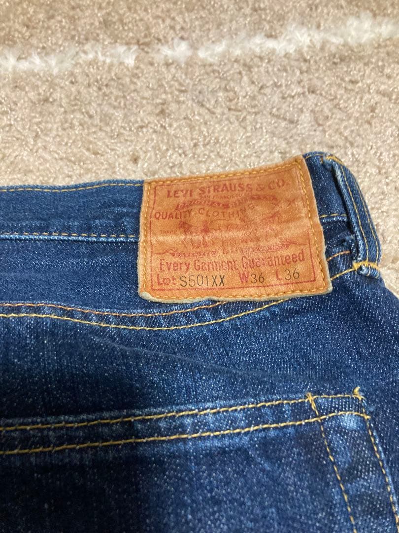 リーバイスバレンシア製s501xx大戦W36