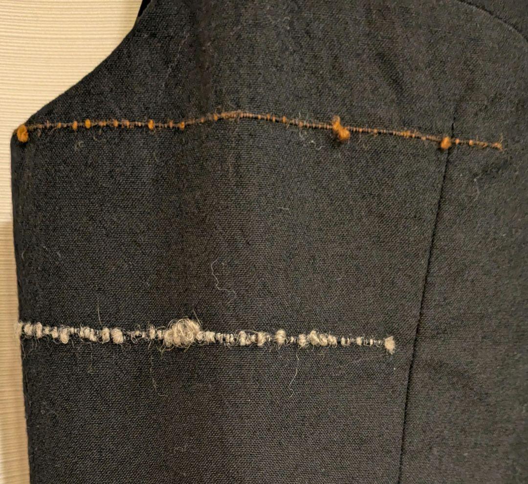 コムデギャルソンオム　田中オム期のベスト 黒・Mサイズ