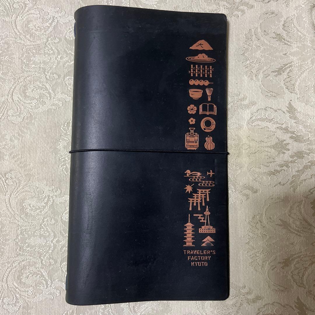 トラベラーズノート京都限定&リフィルノート色々12冊及びクリアホルダー等