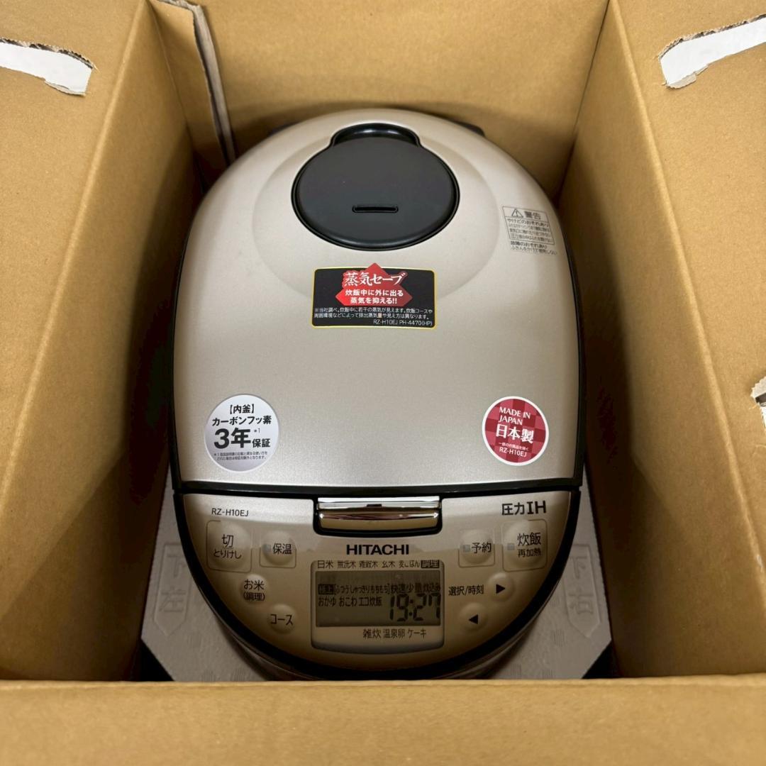 新品未使用 HITACHI 日立 IHジャー炊飯器 RZ-H10EJ A0795