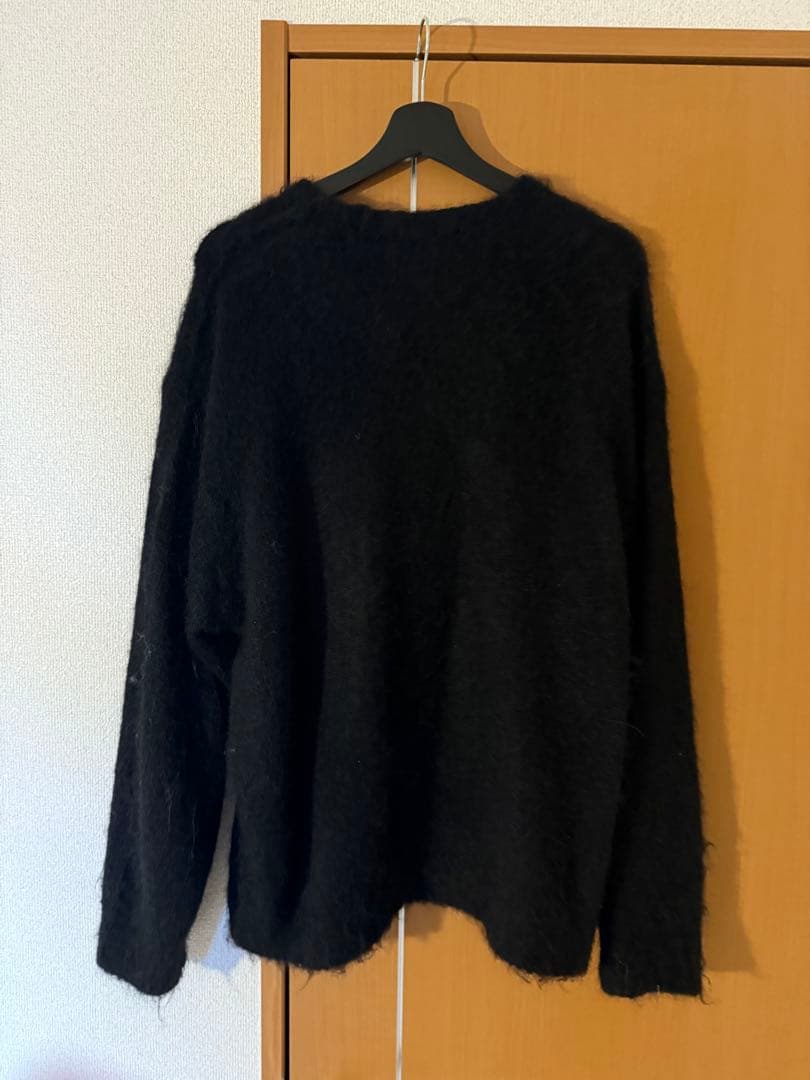 Supreme 2025FW モヘアニット ブラックXL