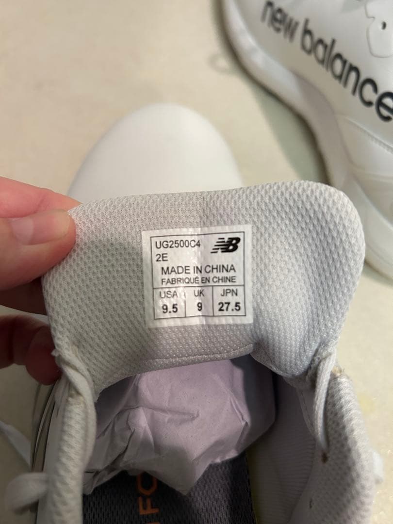 【新品未使用】ニューバランス ゴルフシューズ UG2500 C4 27.5cm