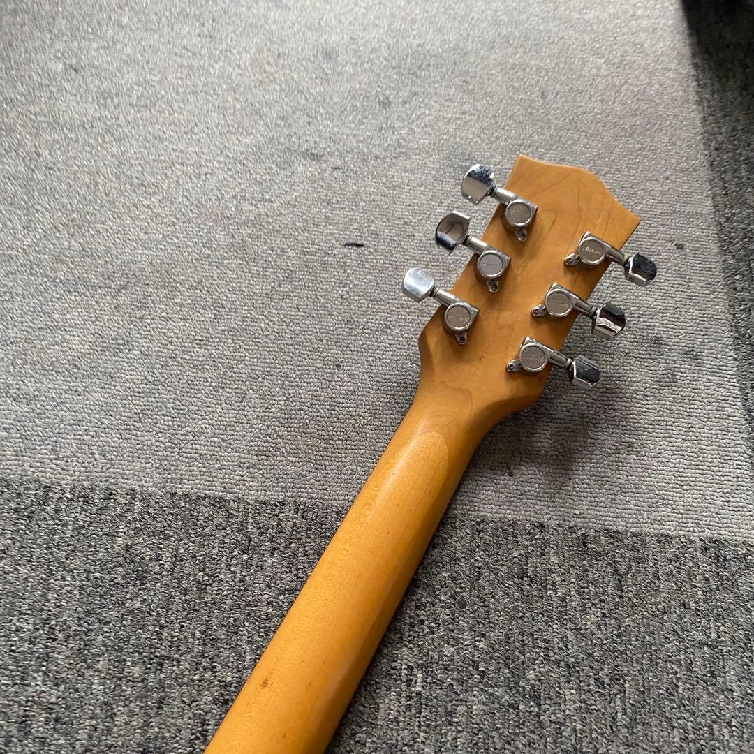 特価ーJUNO アクリルレスポール 透明 エレキギター アクリルギター！レア！