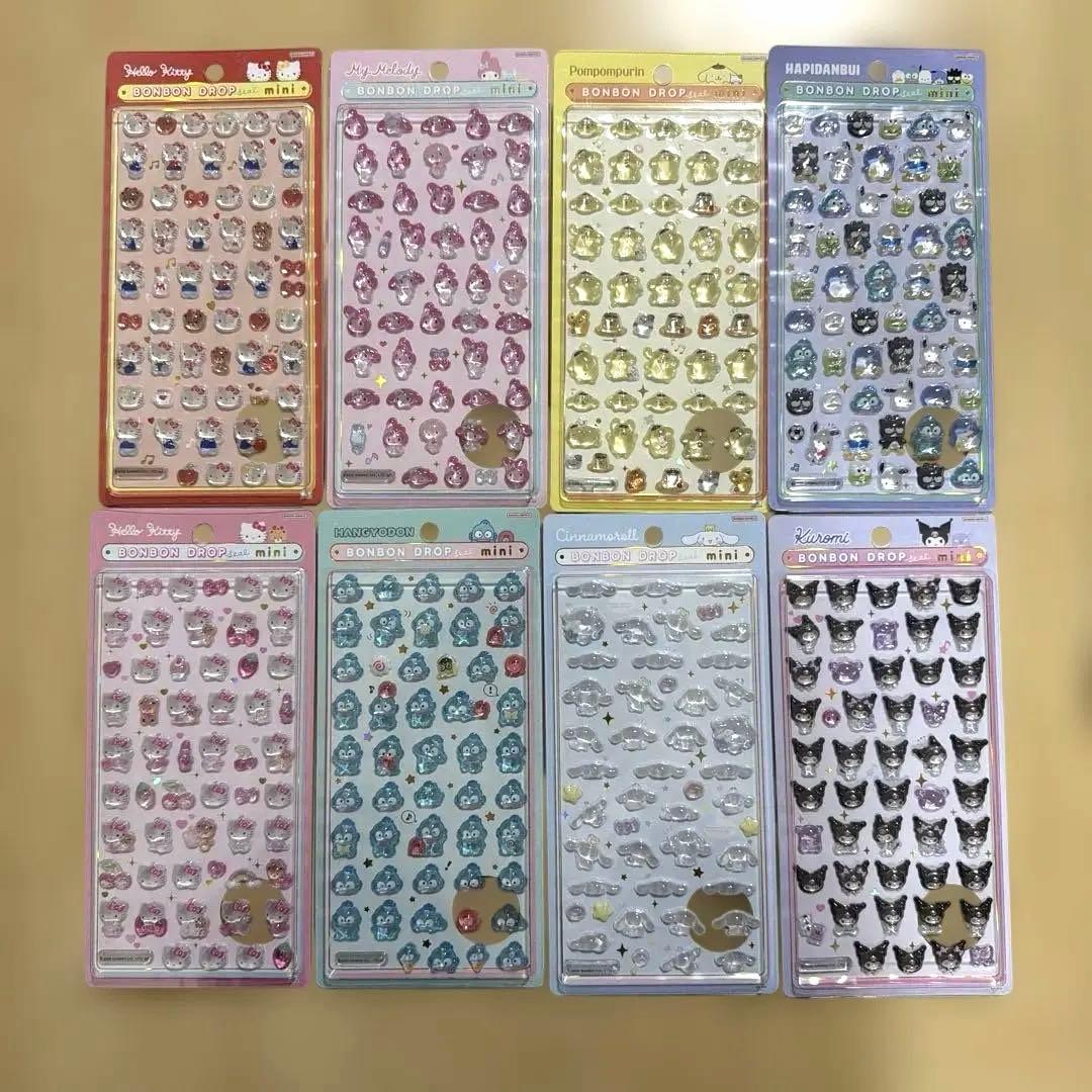 【翌日発送‼️】正規品　ボンボンドロップシールmini サンリオ　コンプリート