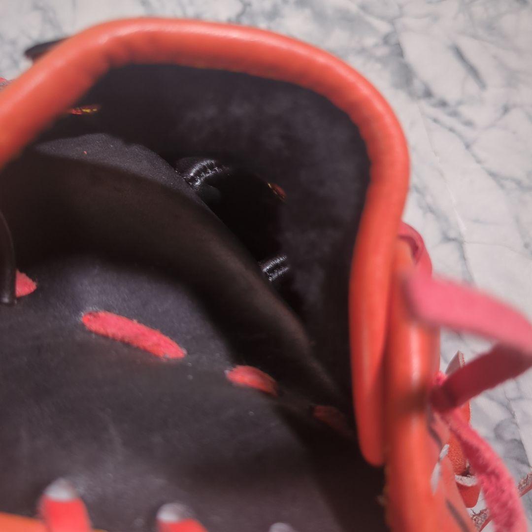 【未使用・タグ付き】プロエッジ 硬式グローブ 外野手　左投げ オレンジ