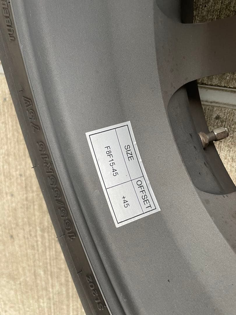 レーシングサービスワタナベ　15インチホイール　4本セット