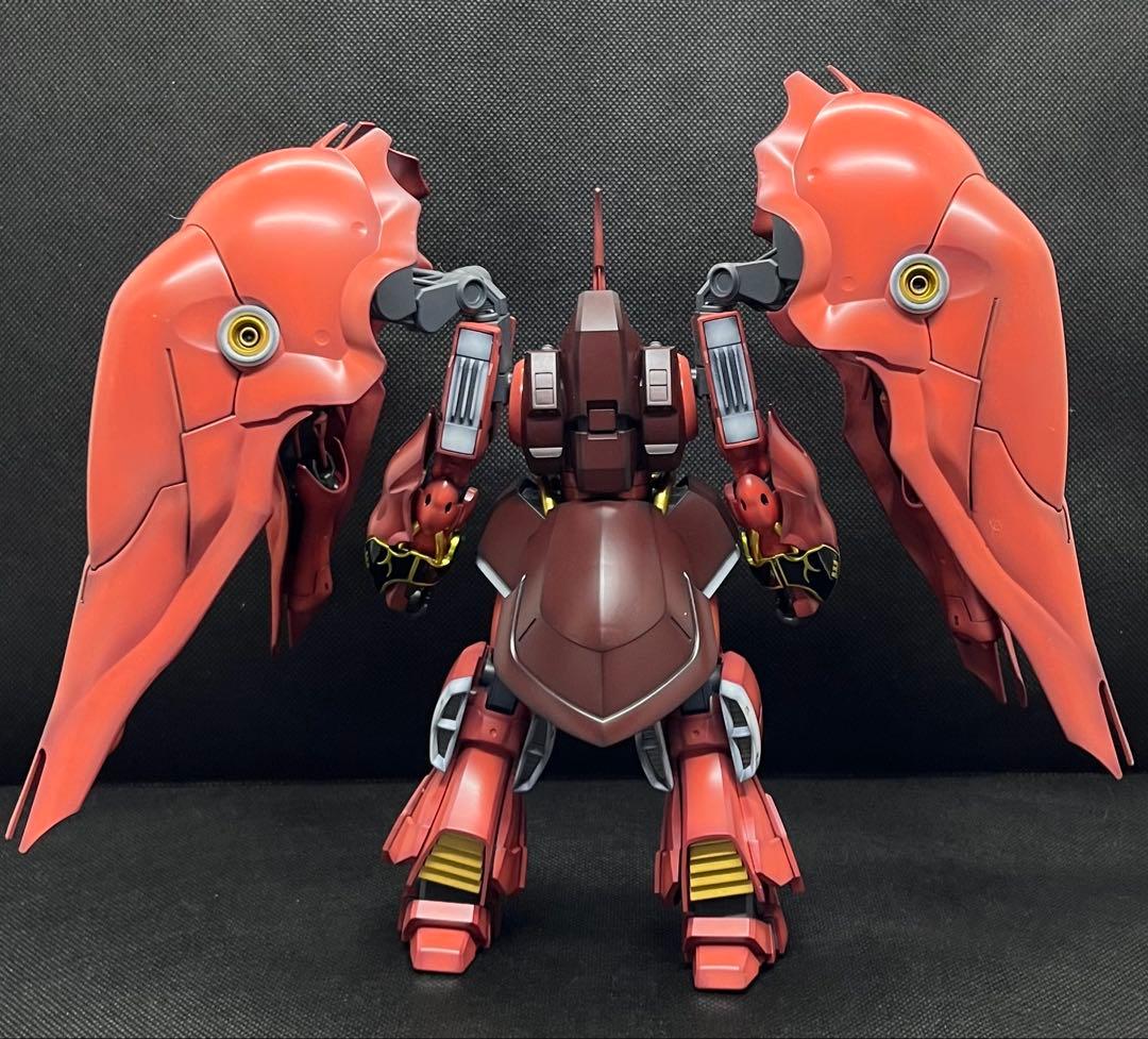 HGUC クシャトリヤ 赤い彗星イメージ塗装済完成品　おまけ付き