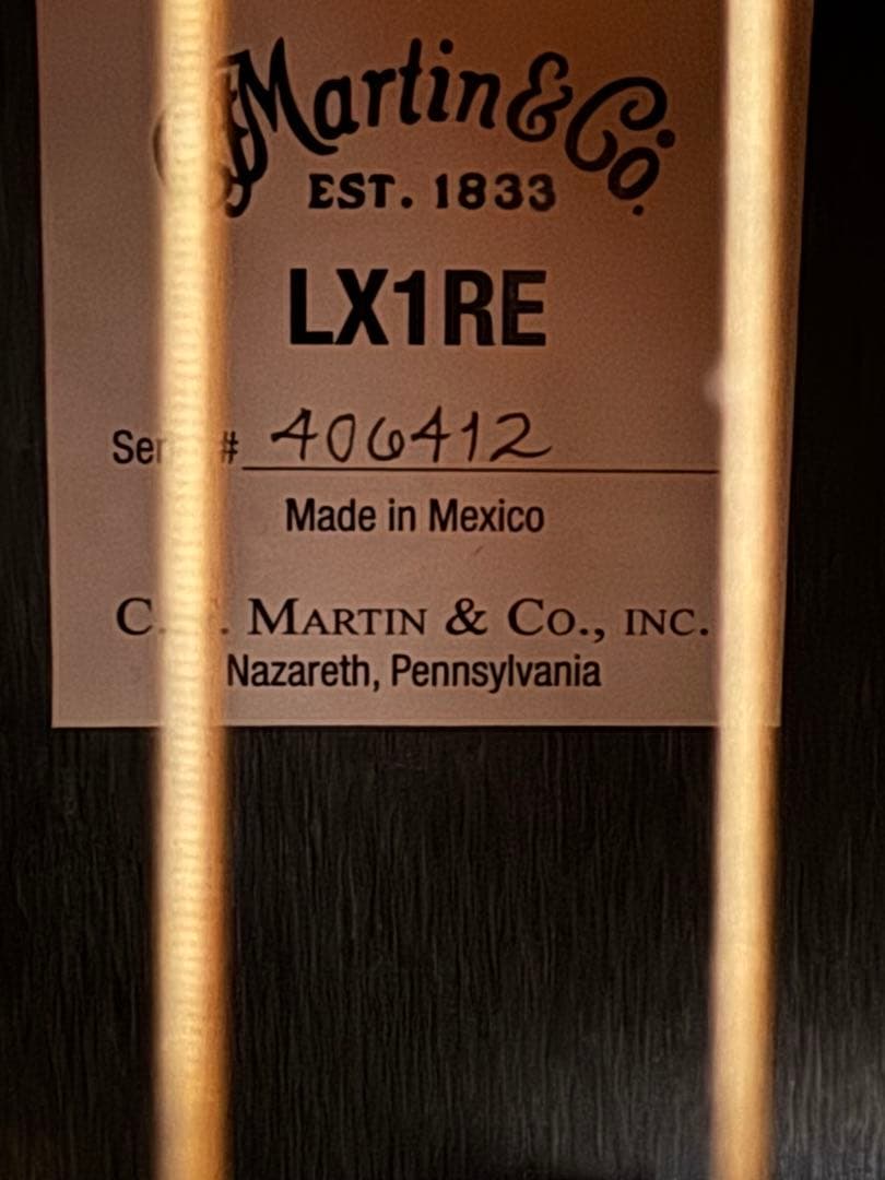 MARTIN (マーティン) LX1RE ミニエレアコ