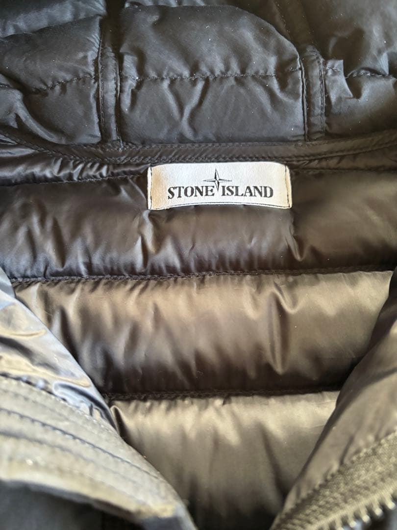 【美品】Stone  ダウンジャケット ブラック　L
