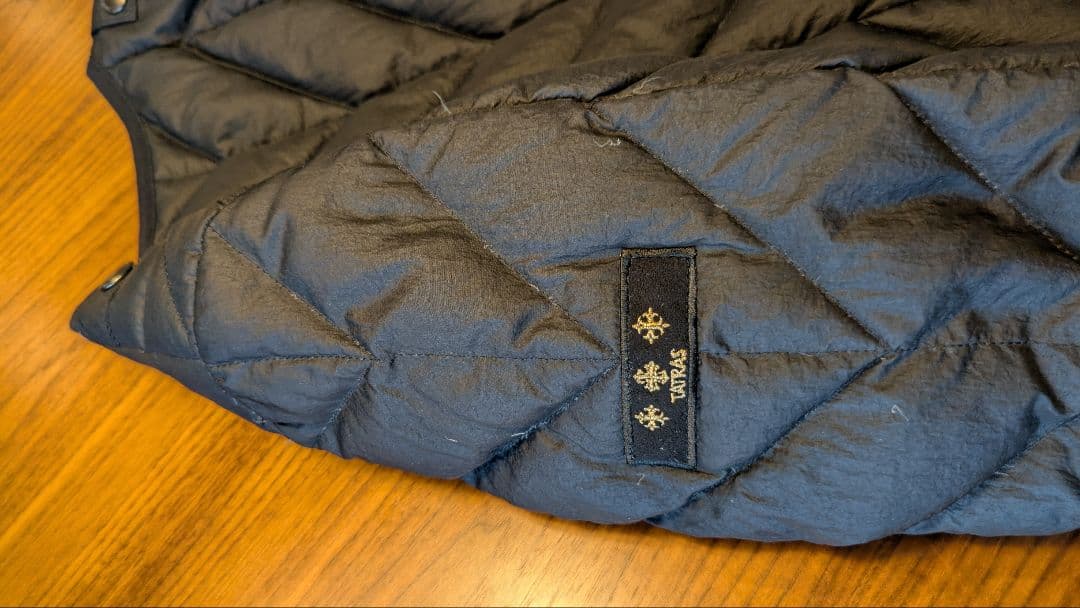 【TATRAS】カーキ モッズコート（ダウンライナー付き）