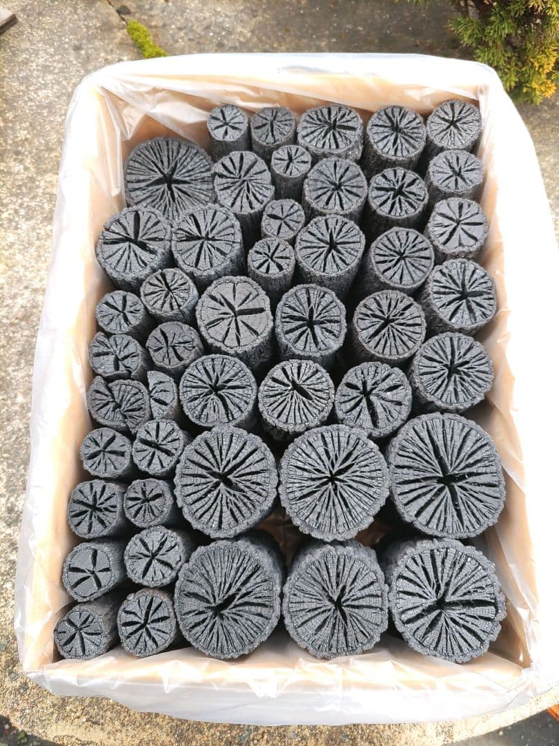 kimkim【愛媛産】クヌギ炉用茶道炭×2箱