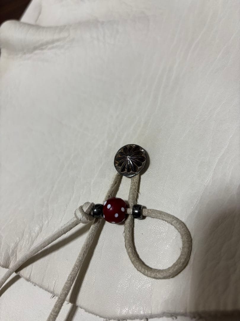 [一時専用]goro's ゴローズ ディアスキンバッグ コンチョ付きフェザーイー