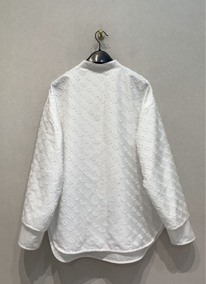 yori ヨリ キティリボンレイヤード ブラウス 白 シャツ ホワイト リボン