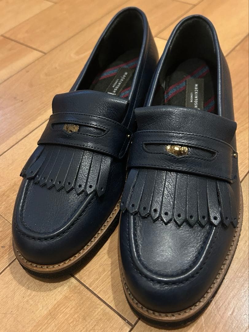 MACKINTOSH LONDON(ネイビーローファー)