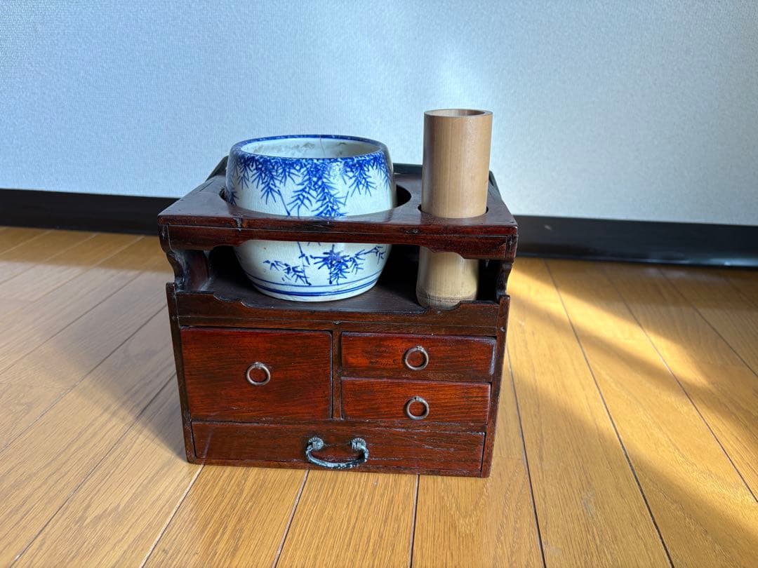 アンティーク煙草盆セット