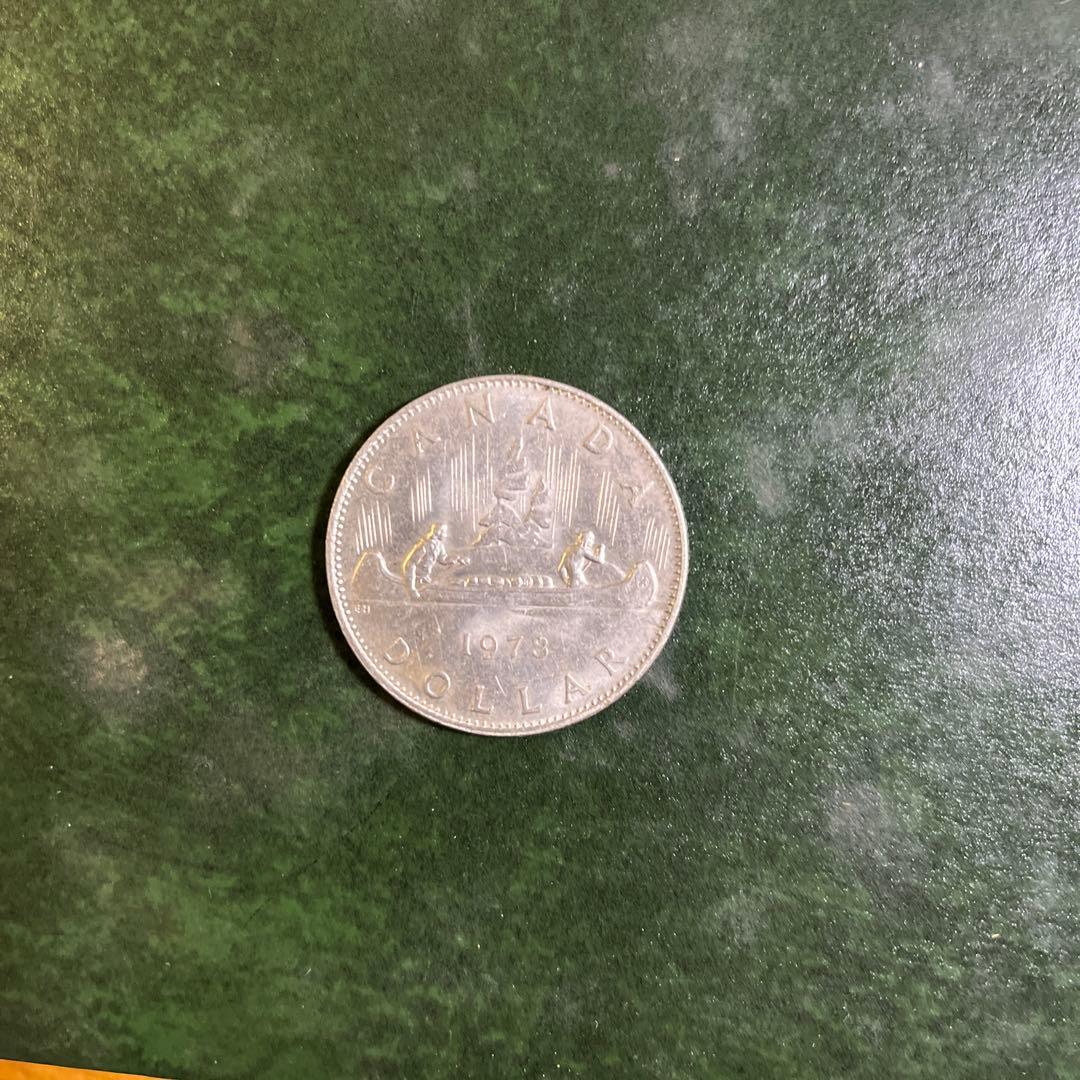 カナダ 50セント硬貨 1967年 エリザベス2世値下げ