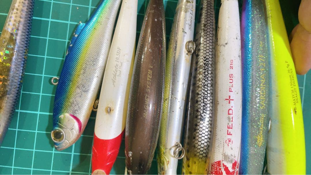 シーバスルアー　大量27個☆早い者勝ち☆処分品☆釣り引退☆まとめ売り☆投げ売り