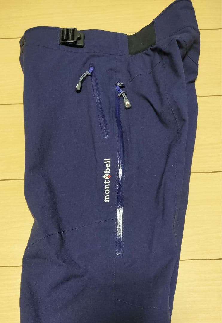モンベル ドライテック インシュレーテッドパンツ レディース M 紺