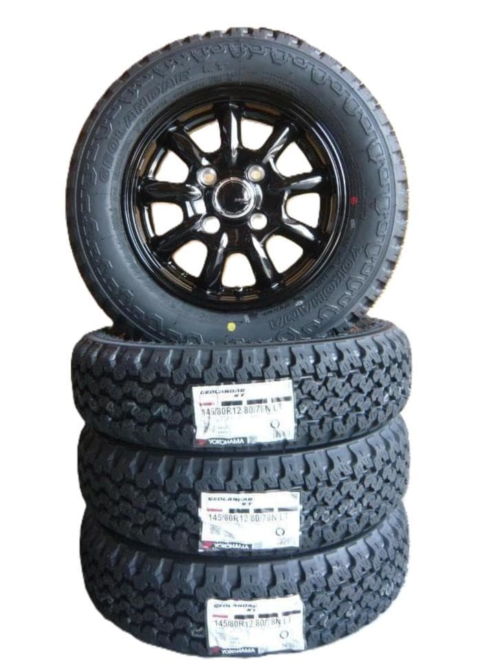 ☆ヨコハマジオランダーKT☆145/80R12LT☆軽トラ軽バンＮバン等