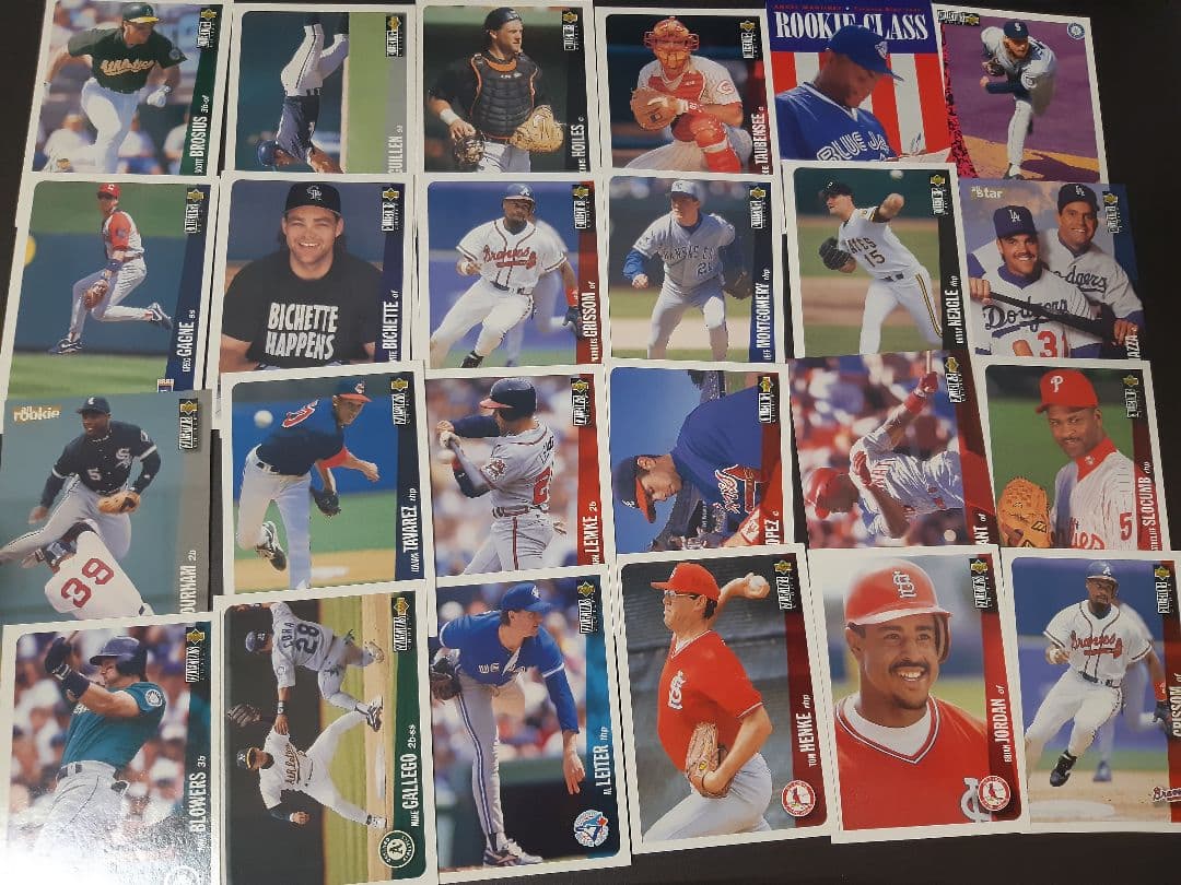 メジャーリーグカード(ドジャース野茂、長谷川含む)