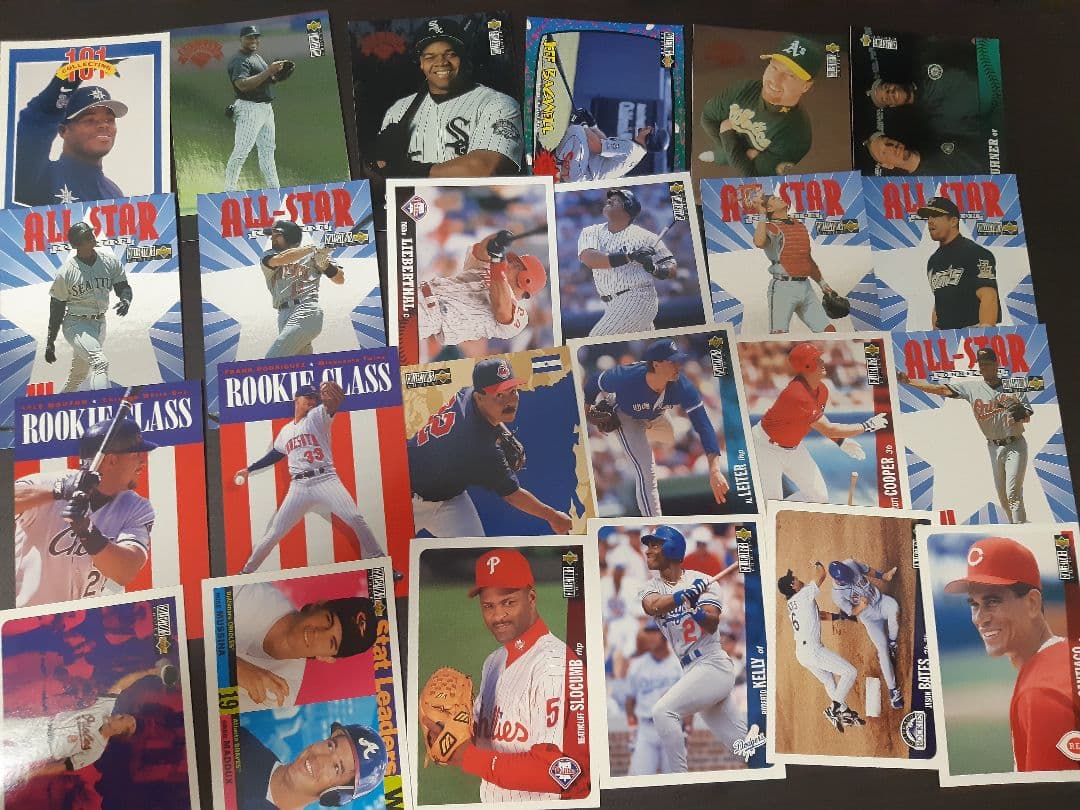 メジャーリーグカード(ドジャース野茂、長谷川含む)