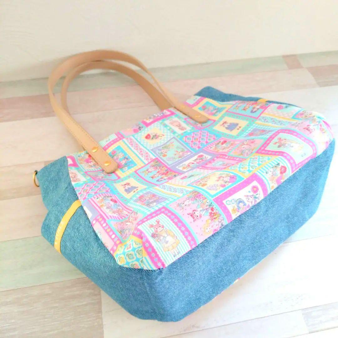 専用☆サイドポケット付きぷっくりバッグ☆ ジョリーフルール