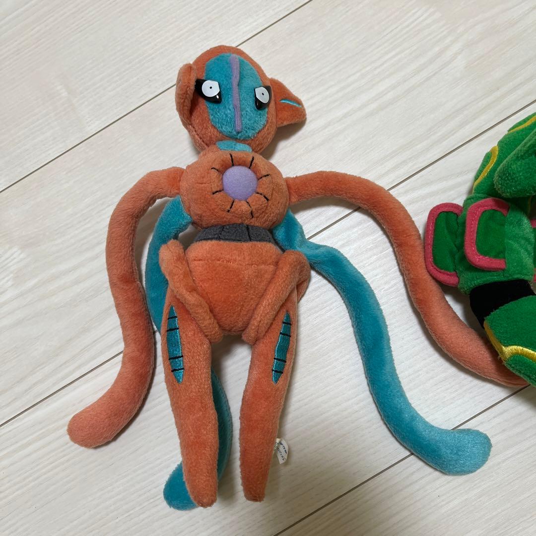 TOMY レックーザとデオキシスぬいぐるみ