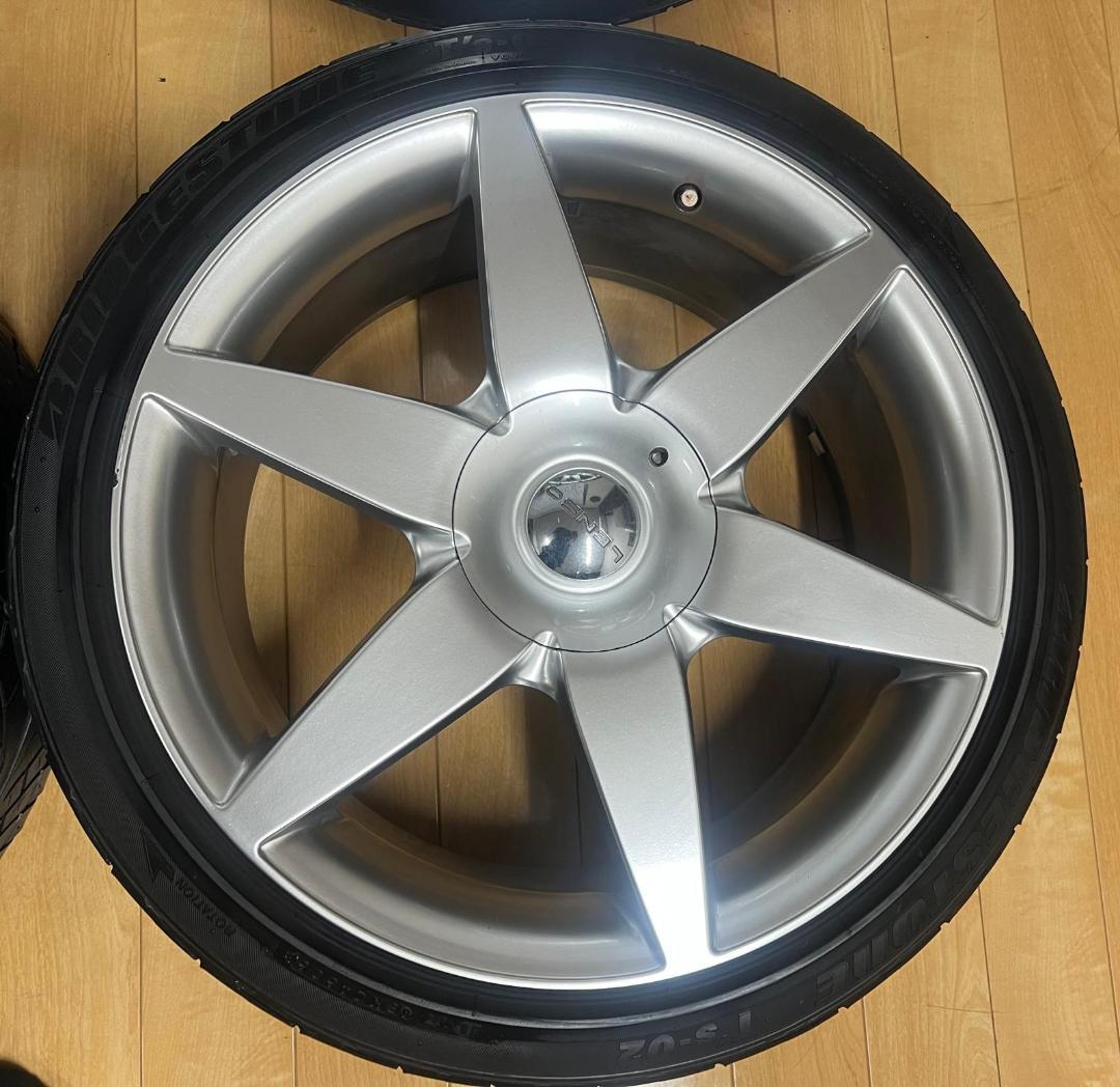 6*6様 LENSO 18x8J ET 45 PCD100/114.3 4穴 4