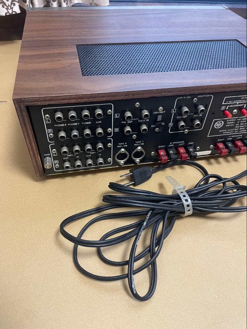 貴重入手困難　ＮＩＫＫＯ◆Ａ－５００　アンプ◆動作確認済み