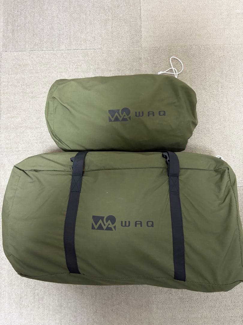 WAQ Alpha TC/DX 、フロントウォール、グランドシートのセット