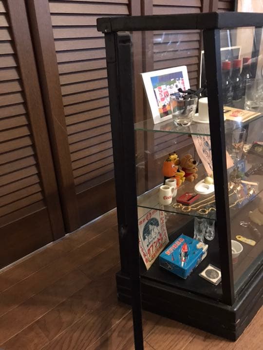 昭和レトロ　古道具　ショーケース　ディスプレイ