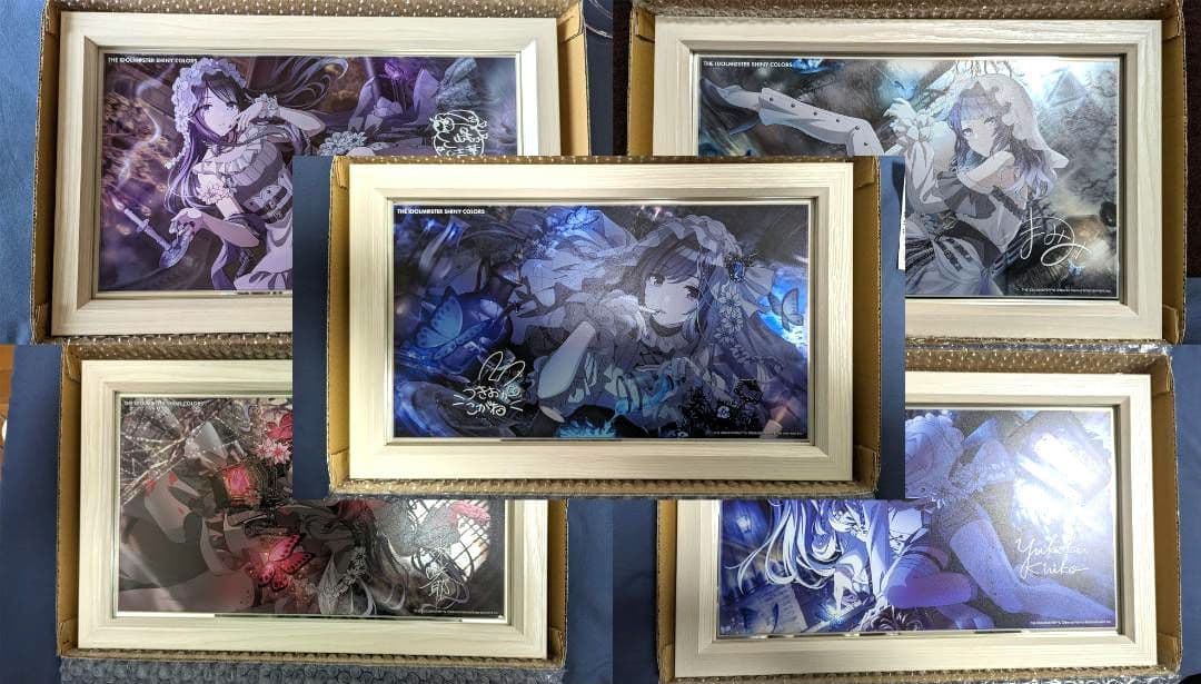 シャニマス　パブミラー　アンティーカ5人分　恋鐘　咲耶　摩美々　結華　霧子