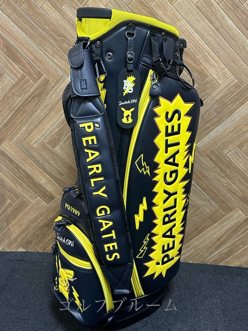 パーリーゲイツ⚡️ポケモン⚡️ピカチュウスタンド式キャディバック
