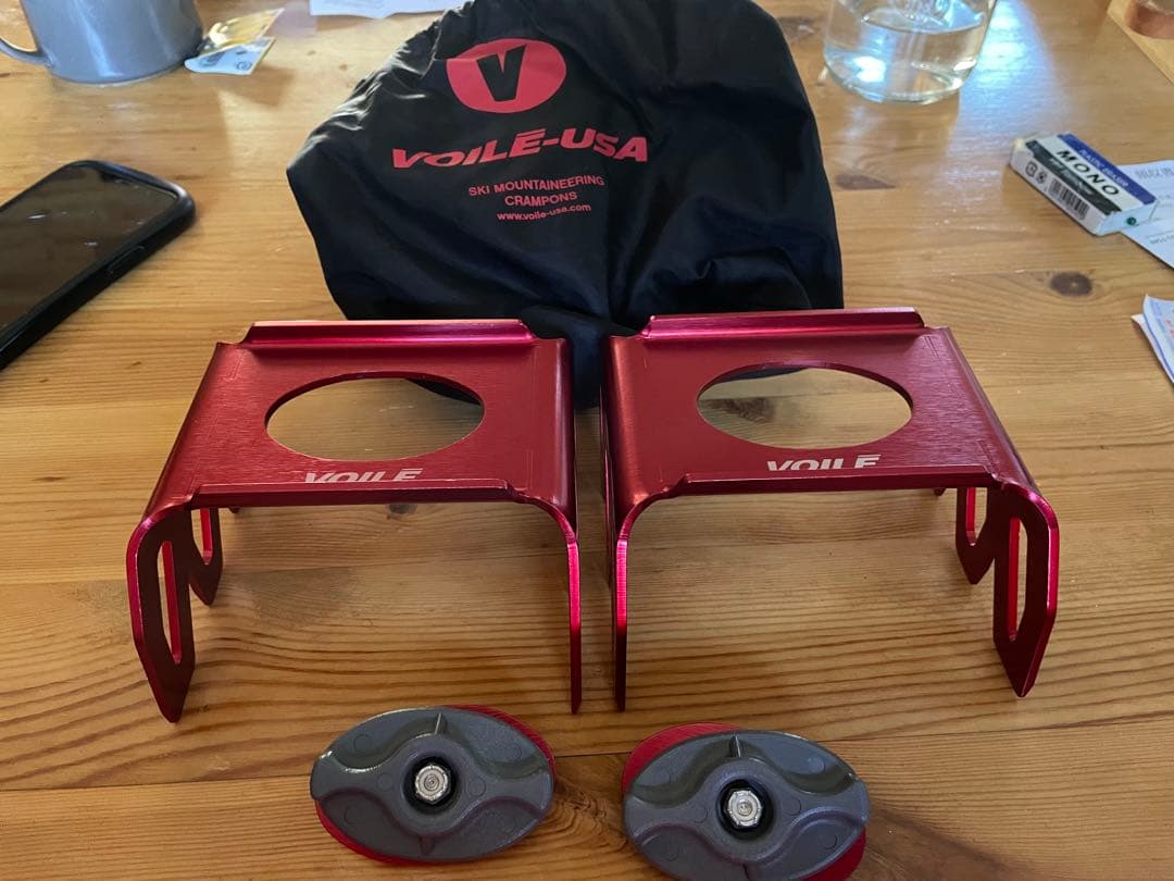 Voile ボレー　スキーアイゼン　クトー　スキークランポン115mm