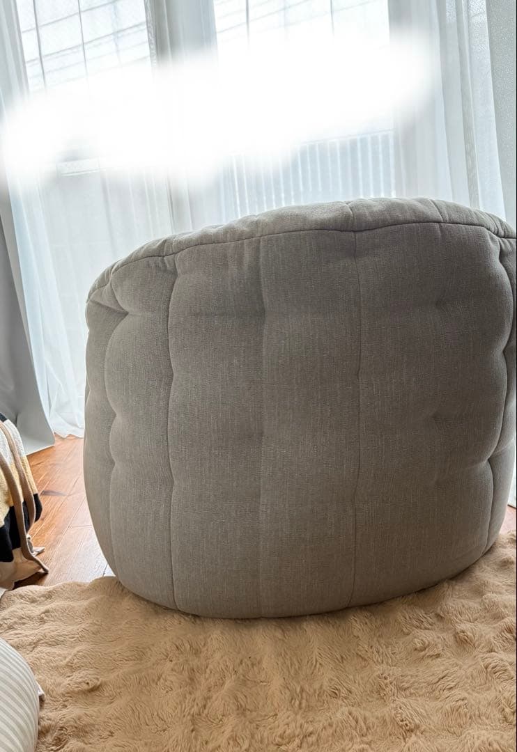 1人掛けソファ　Ambient lounge グレー