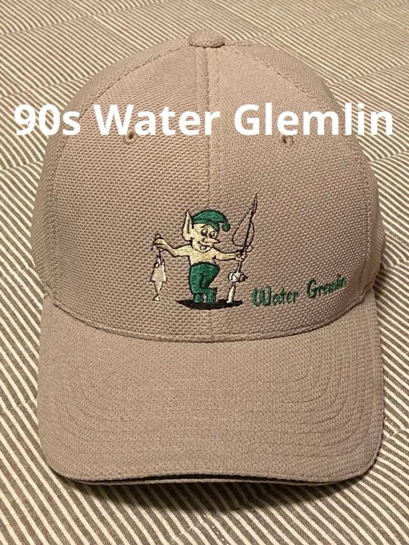 激レア 90s Water Glemlin ウォーターグレムリン　キャップ　釣り