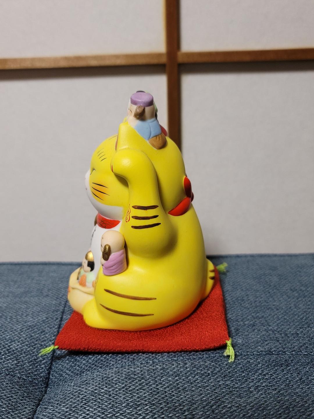 薬師窯 七福神招き猫