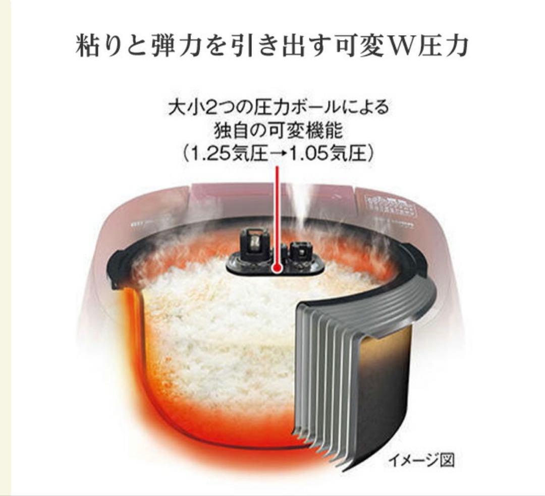 お値下げ再出品❗️ タイガー圧力IHジャー炊飯器炊きたて　3.5合　2025年製