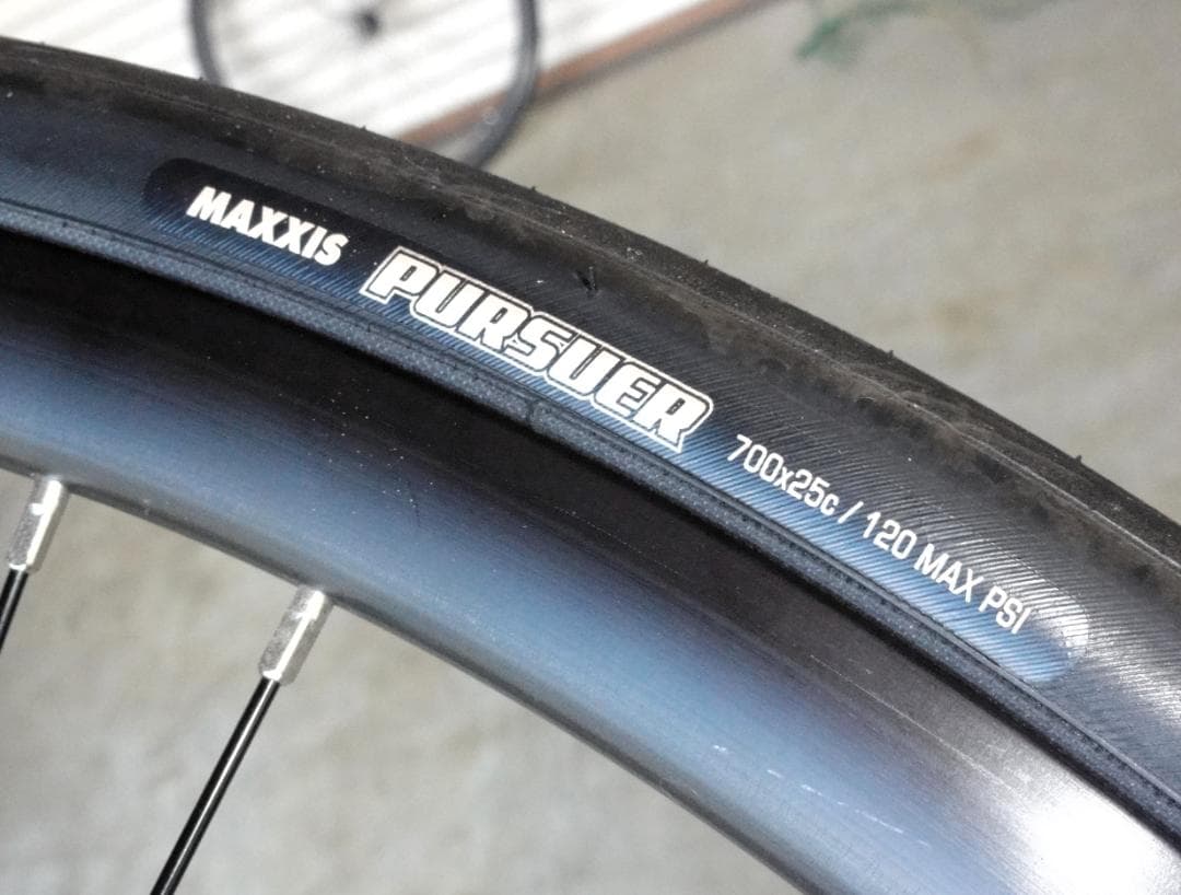 ディスク用ホイール　タイヤ付前後セット(メリダ／スクルトゥーラ2023付属)中古