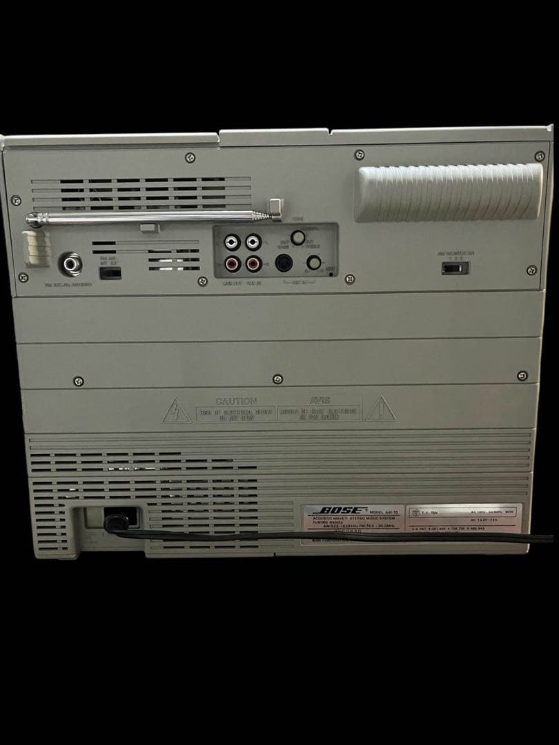 【美品】BOSE AW-1D CDラジカセ 収納パワーケース　説明書付き