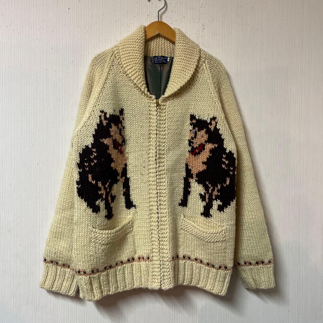 Pearl Diver カウチン アラスカ 犬ぞり ホワイト 裏地付 タロン