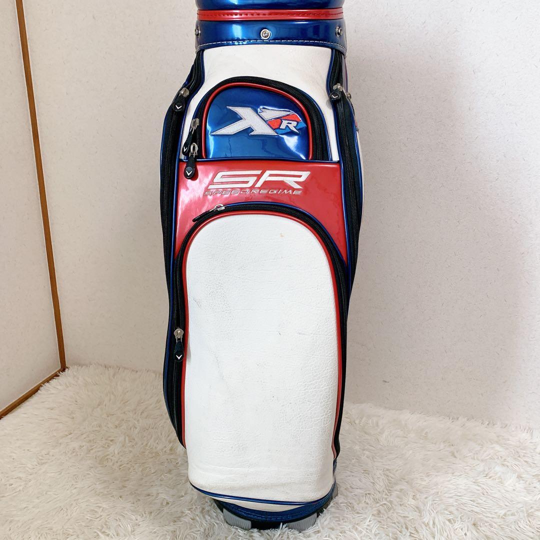 キャロウェイ BIG BERTHA 9.5型 エナメル キャディバッグ 3点式