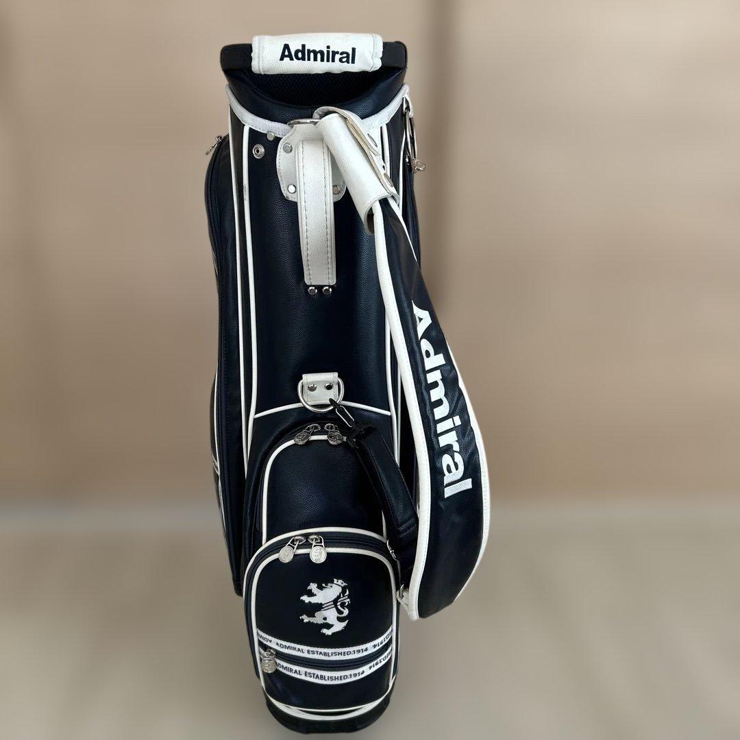Admiral ネイビー ゴルフバッグ
